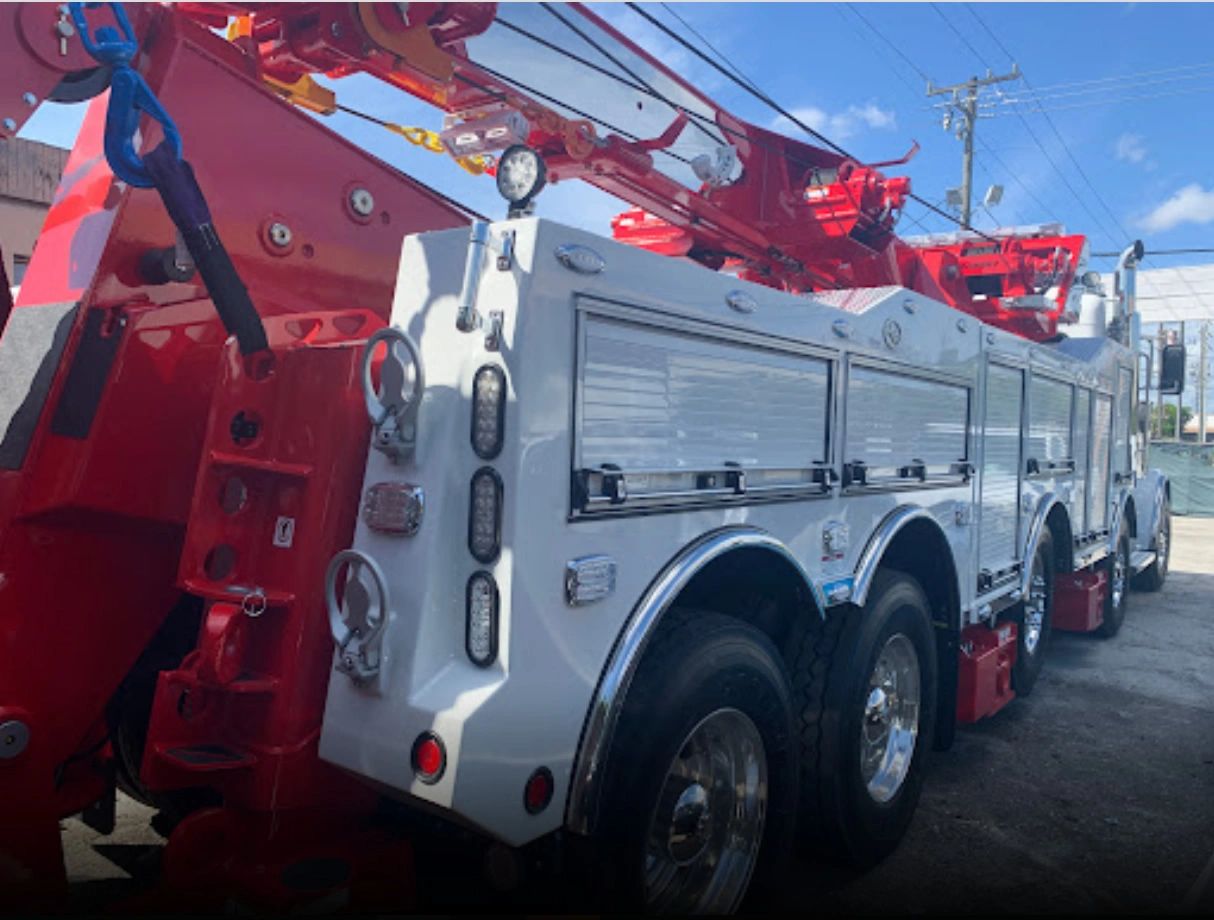 How to tow a semi truck in Miami?